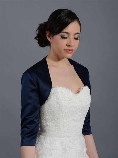 navy blue bolero jacket